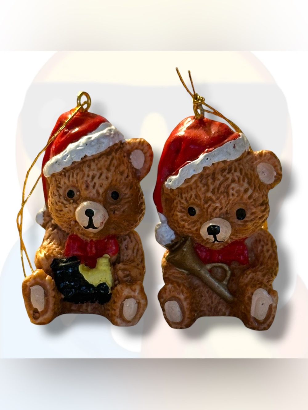 Vintage House Of Floyd “Barely Bears” Christmas Ornaments Set